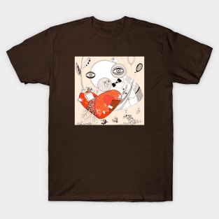 Abstract Love T-Shirt